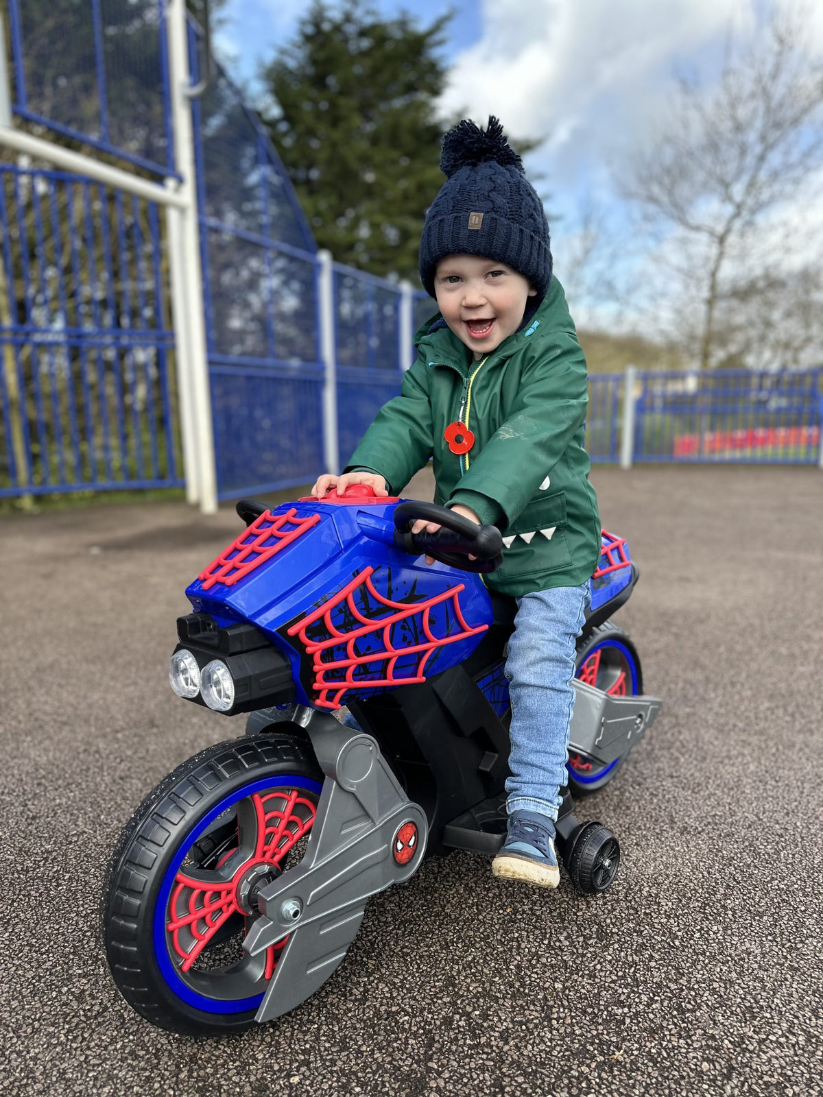 Spiderman Electric Motorbike