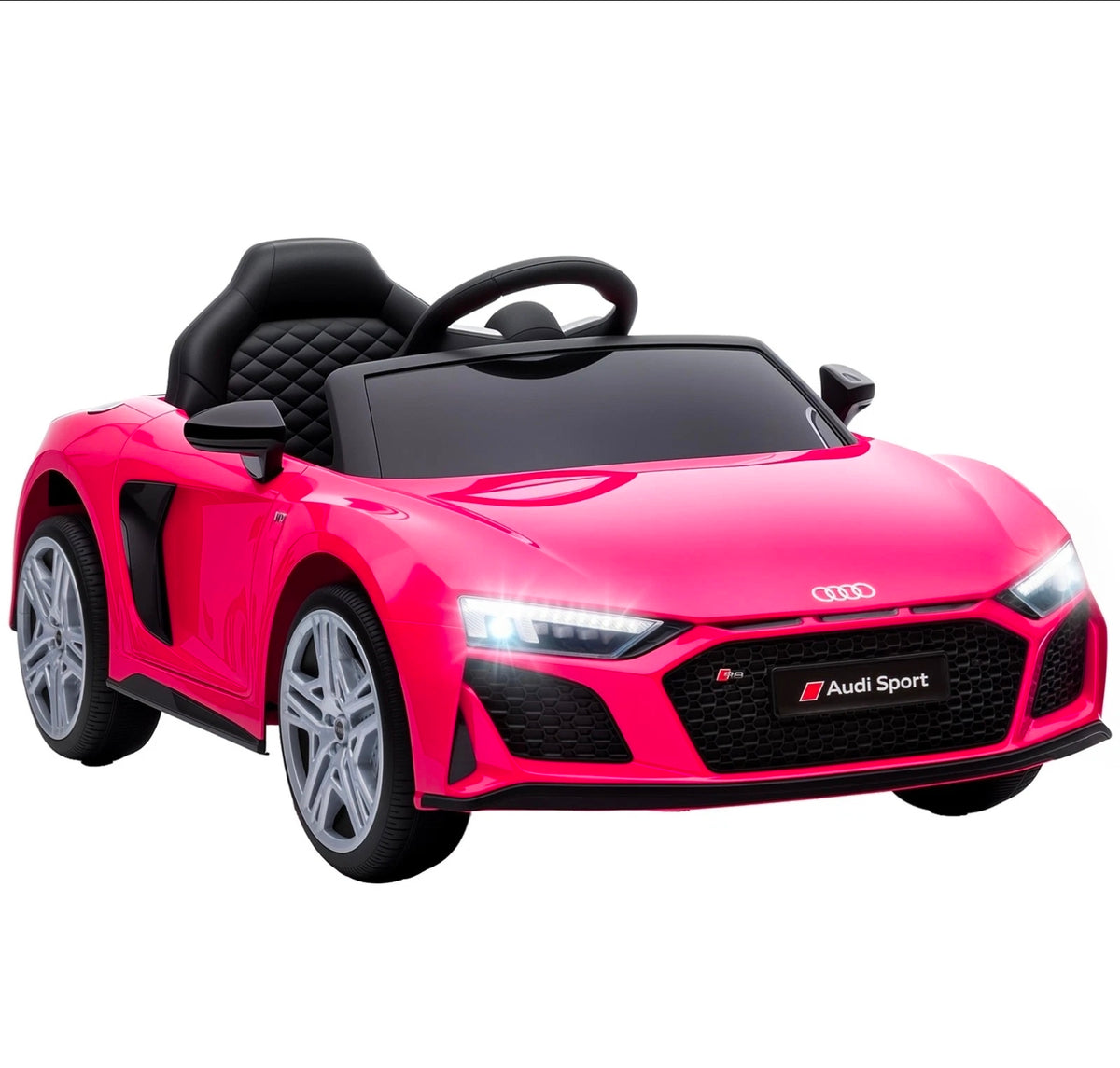 Kids Audi R8 12V Electric Ride On Car with Parental Remote | New Shape