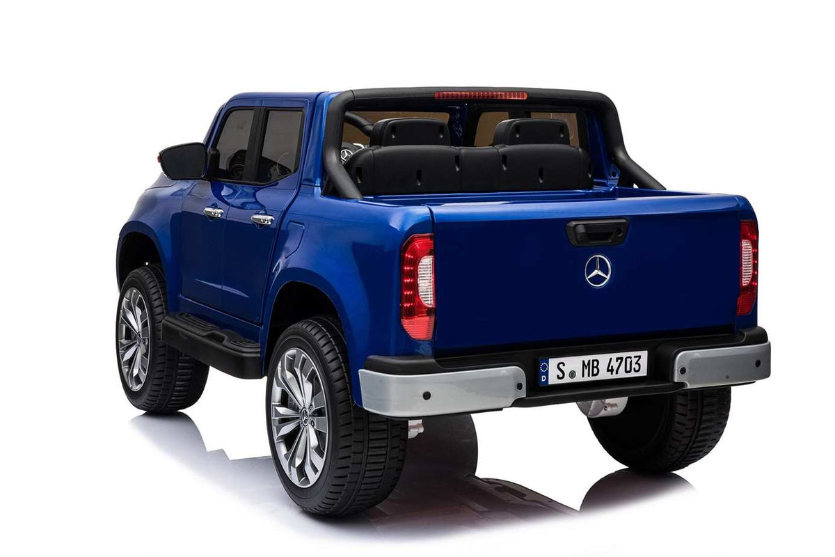 24v mercedes x class blue for kids