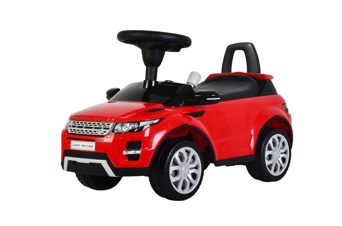 Red Licensed Range Rover Evoque Foot to Floor Push Along Ride on