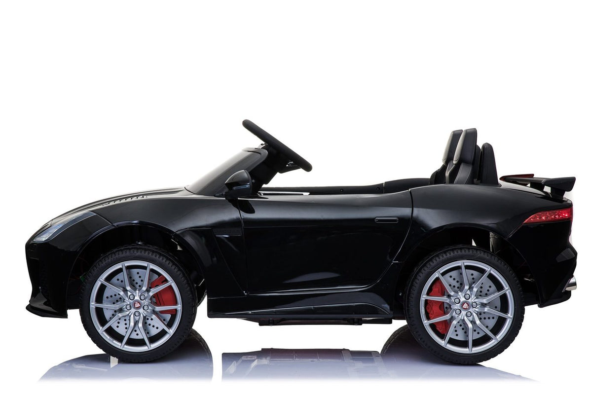 12v Jaguar F-Type Electric Ride on Car in Black