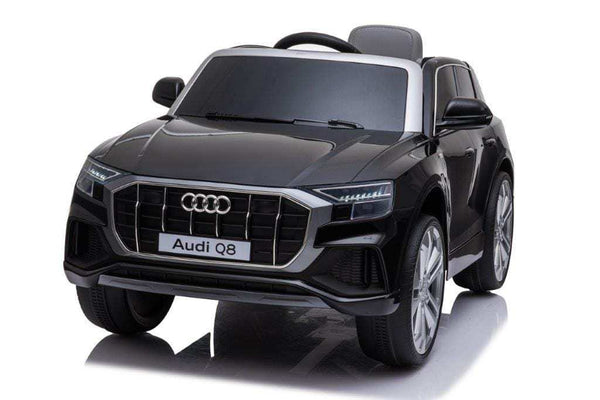 Licensed 12v Audi Q8 SUV with Parental Remote Control - Black