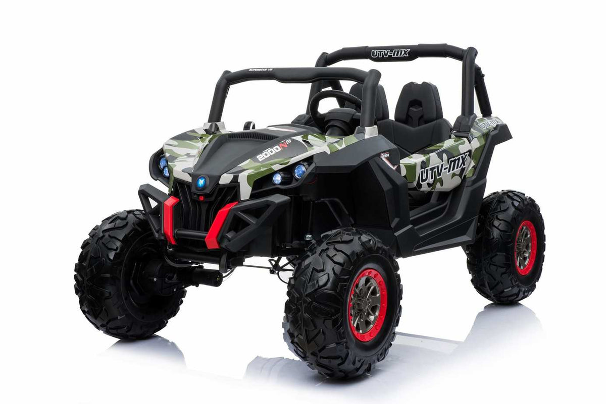 Camo 24v UTV Off Road Electric Ride on Buggy