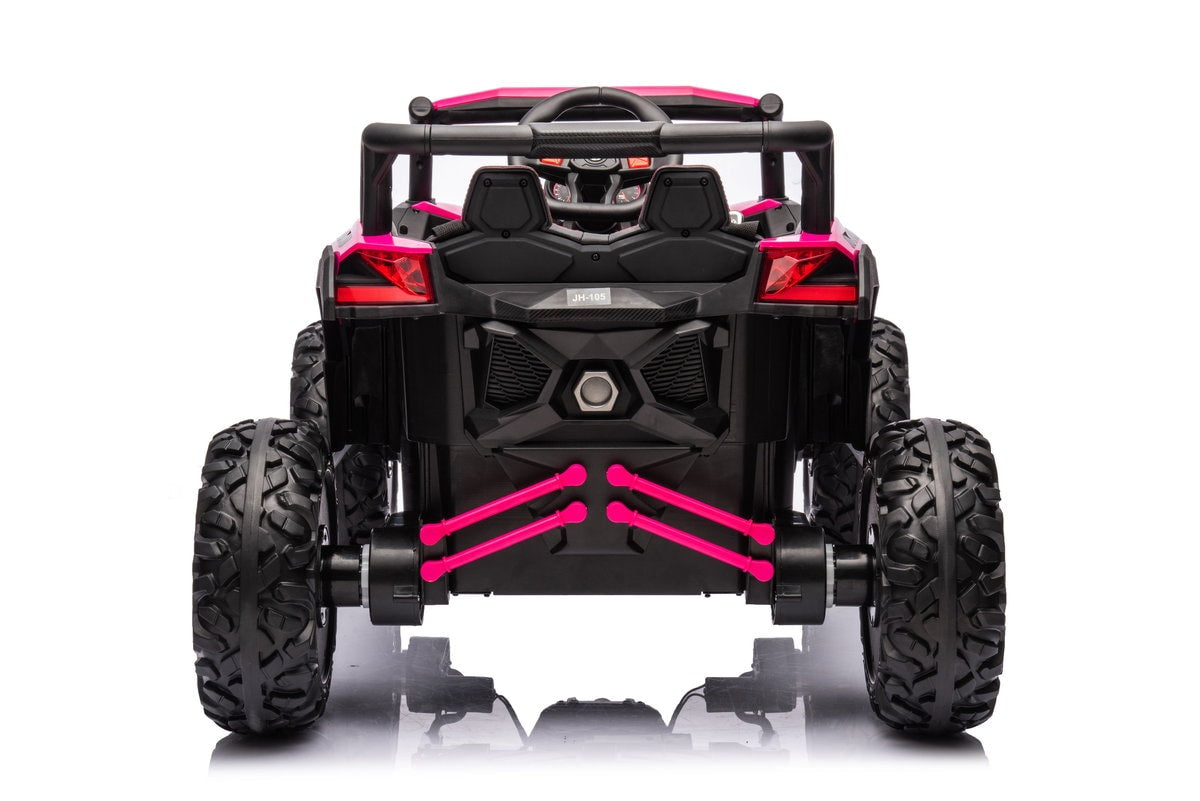 Can-Am 12V Bombardier Kids Ride-On Buggy With Leather Seat and Rubber Wheels