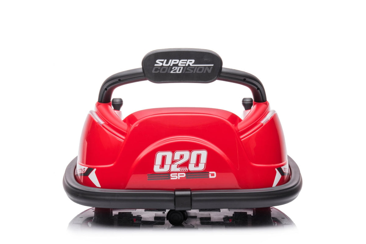 12v Ride on Red Bumper Car
