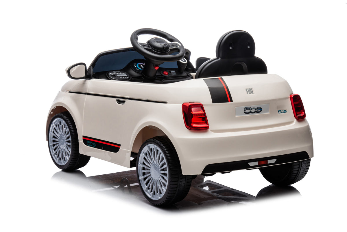 Fiat 500 White kids Car