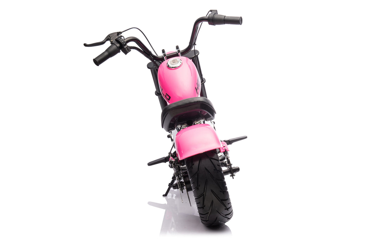 Charming Pink Kids Motorbike - 24V Power