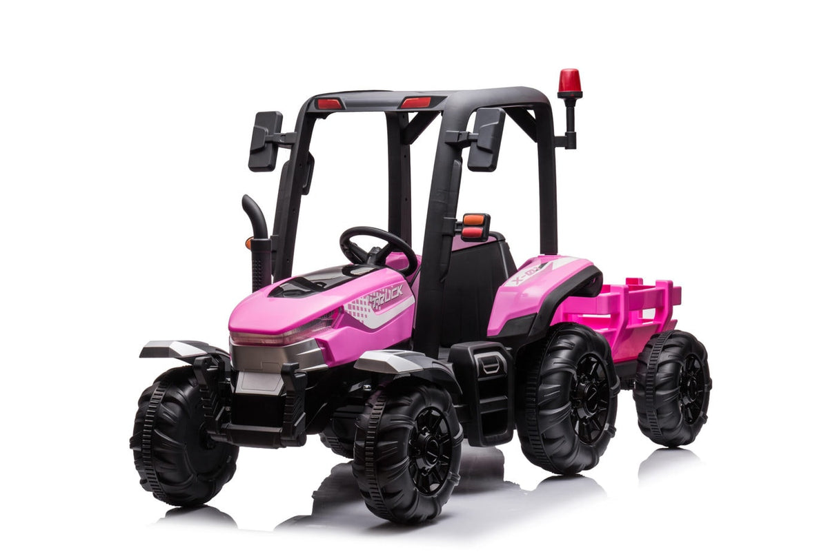 Pink Farmyard tractor