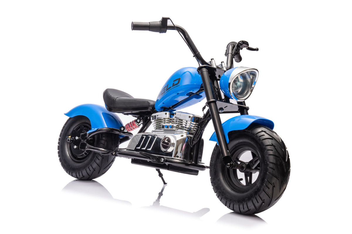 Cool Blue 36V Electric Motorbike for Boys