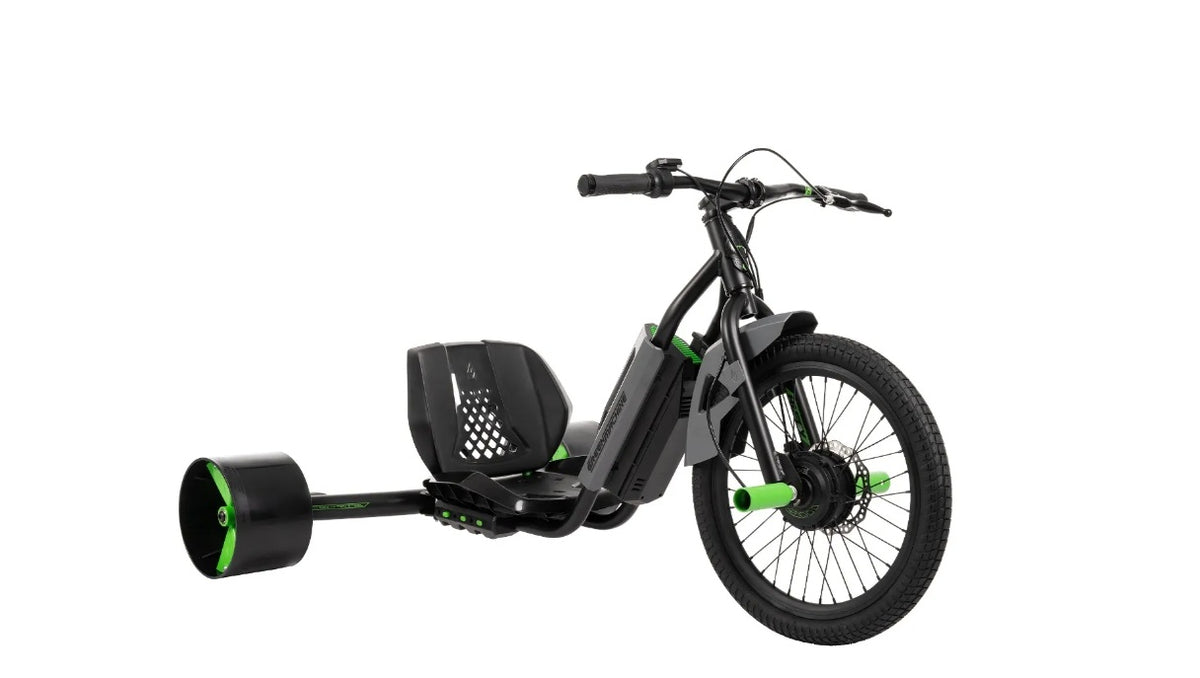 Electric Green Machine Drift Trike - 36V Power, 15mph, Total Drift Control