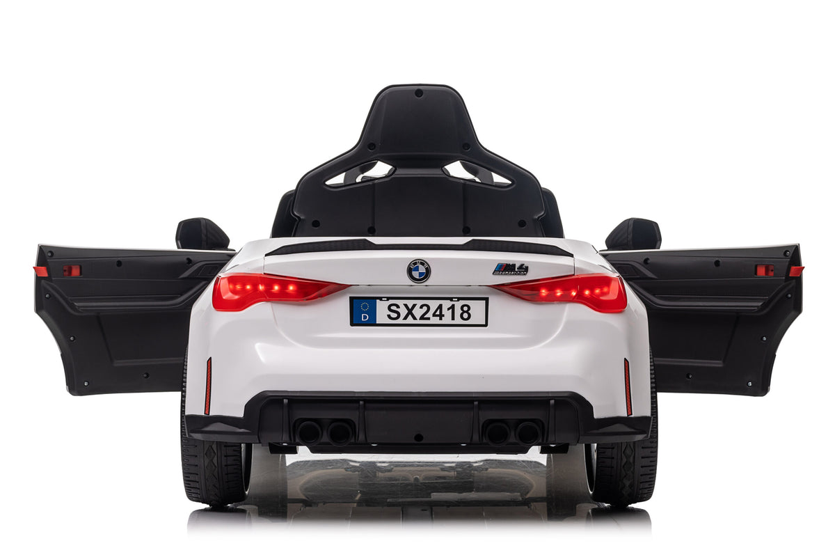 Licensed 12V BMW M4 Ride-On Coupe for Kids