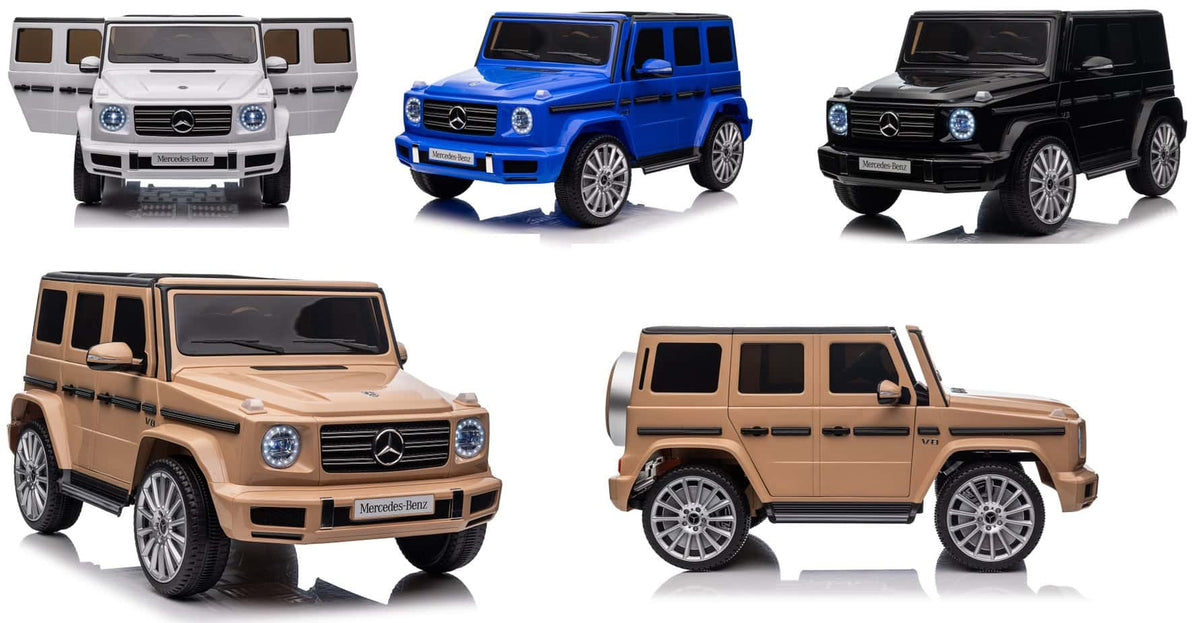 Kids Mercedes G500 12V Electric Ride On Jeep G Wagon