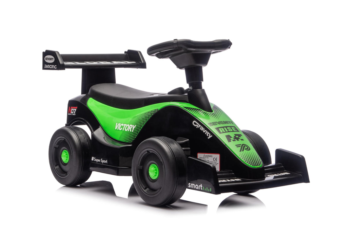 Neo G26 Go Kart Ride-On Push Car for Kids (18+ Months) | Music, Silent Wheels, Safe & Fun | Max Weight 20kg