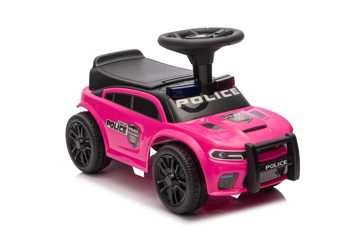 Neo Police Push Along Police Ride-On Car for Kids