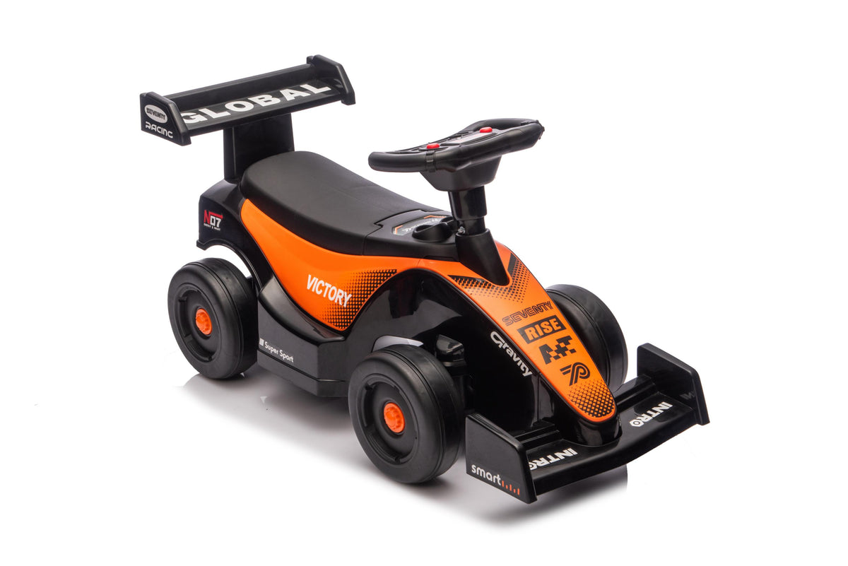 Neo G26 Go Kart Ride-On Push Car for Kids (18+ Months) | Music, Silent Wheels, Safe & Fun | Max Weight 20kg
