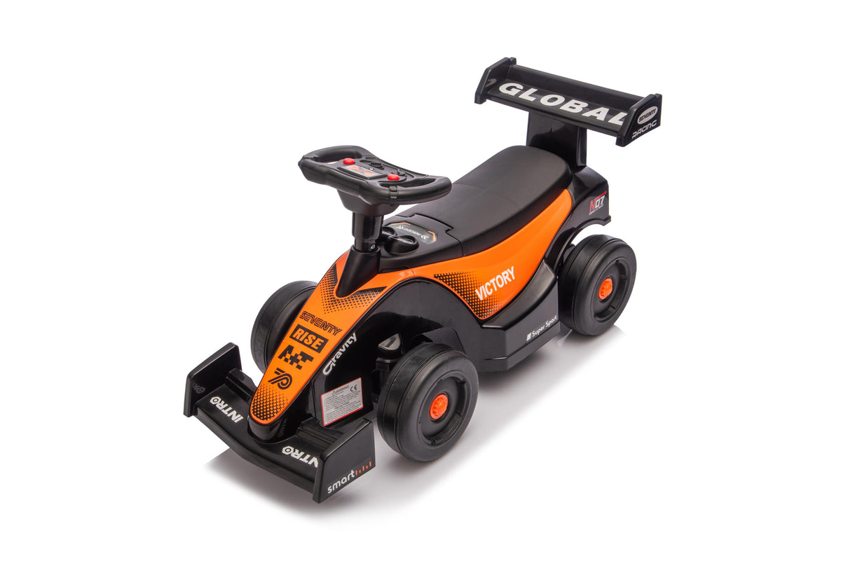 Neo G26 Go Kart Ride-On Push Car for Kids (18+ Months) | Music, Silent Wheels, Safe & Fun | Max Weight 20kg