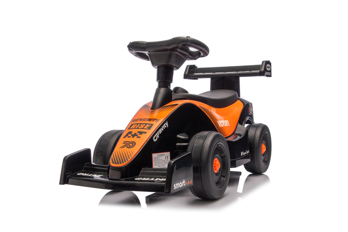 Neo G26 Go Kart Ride-On Push Car for Kids (18+ Months) | Music, Silent Wheels, Safe & Fun | Max Weight 20kg
