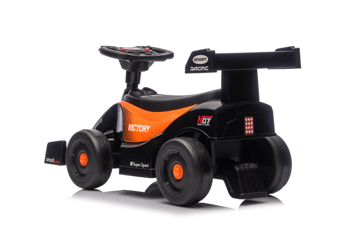 Neo G26 Go Kart Ride-On Push Car for Kids (18+ Months) | Music, Silent Wheels, Safe & Fun | Max Weight 20kg