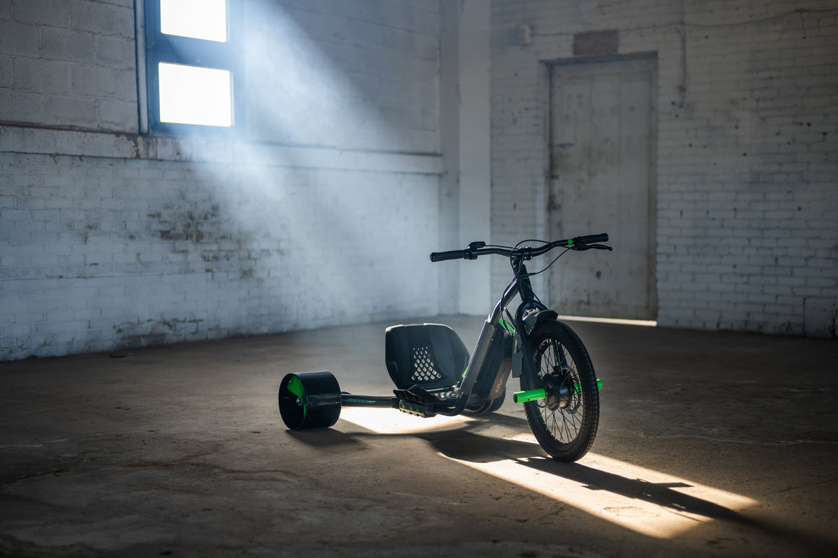 Electric Green Machine Drift Trike