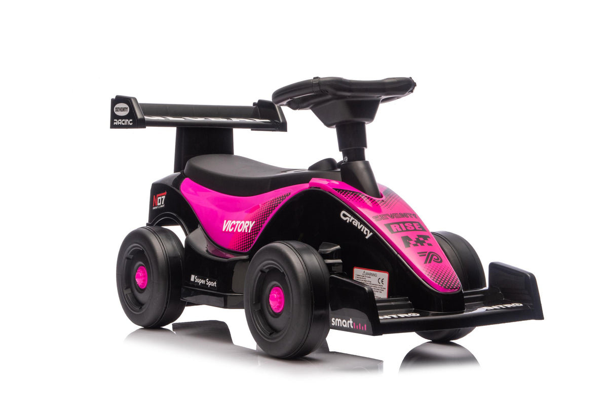 Neo G26 Go Kart Ride-On Push Car for Kids (18+ Months) | Music, Silent Wheels, Safe & Fun | Max Weight 20kg