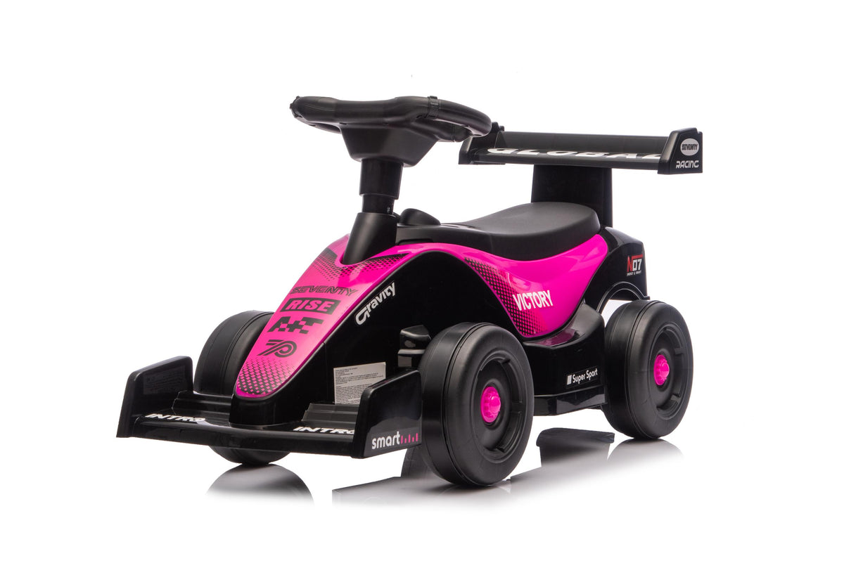 Neo G26 Go Kart Ride-On Push Car for Kids (18+ Months) | Music, Silent Wheels, Safe & Fun | Max Weight 20kg