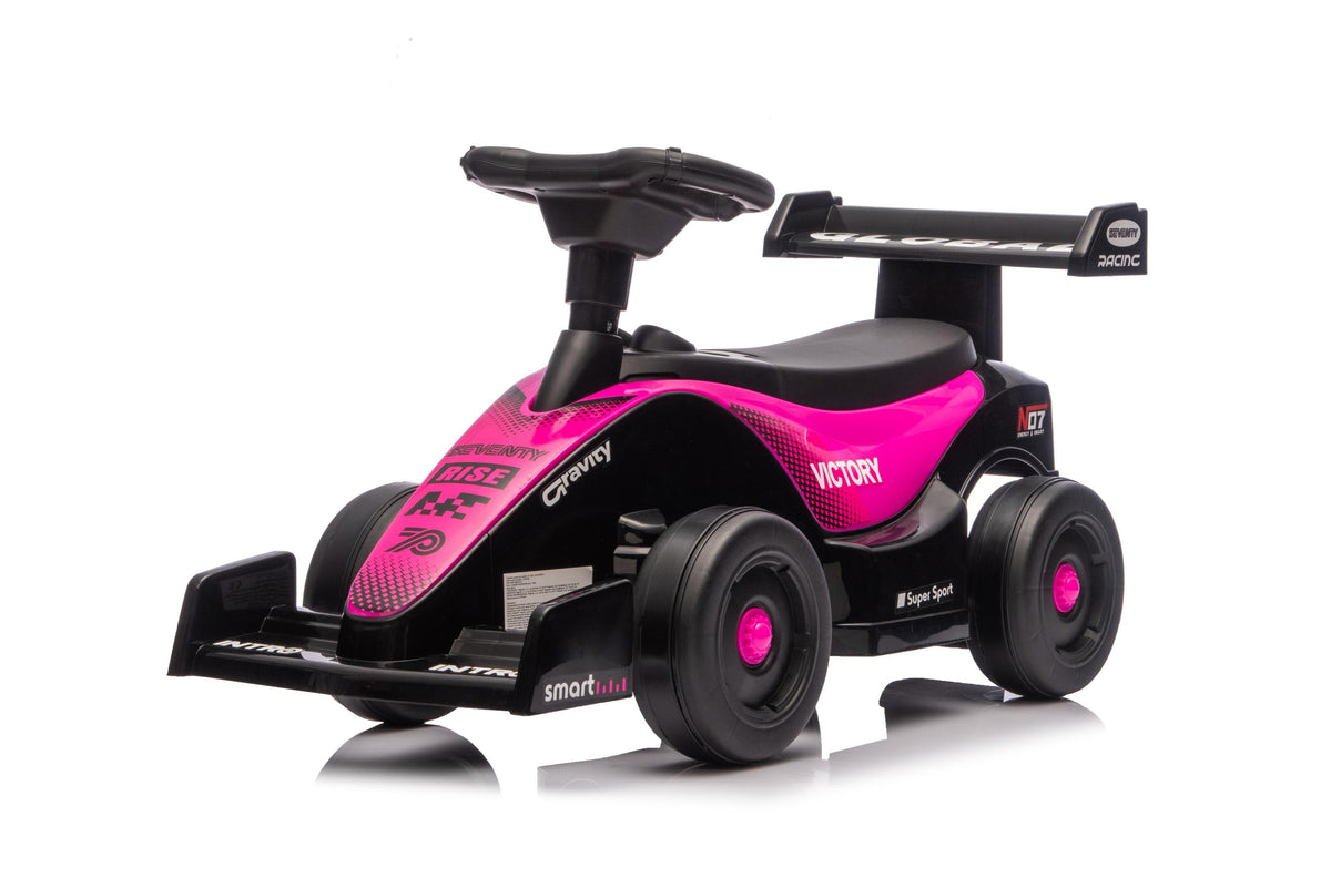 Neo G26 Go Kart Ride-On Push Car for Kids (18+ Months) | Music, Silent Wheels, Safe & Fun | Max Weight 20kg