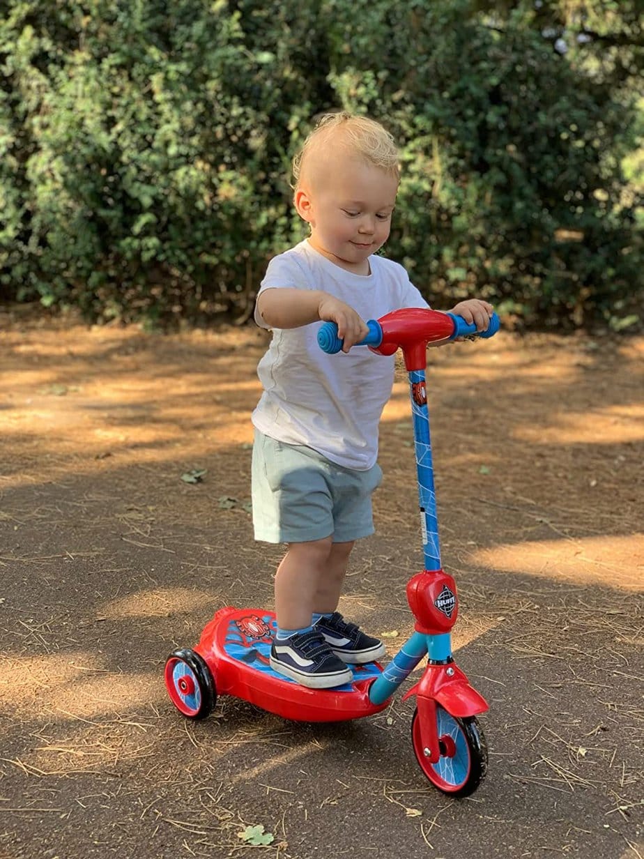 Spiderman Bubble electric scooter