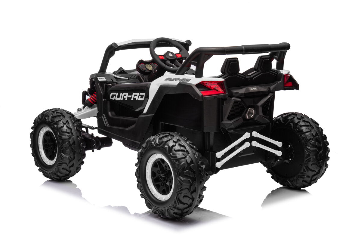 Can-Am 12V Bombardier Kids Ride-On Buggy With Leather Seat and Rubber Wheels
