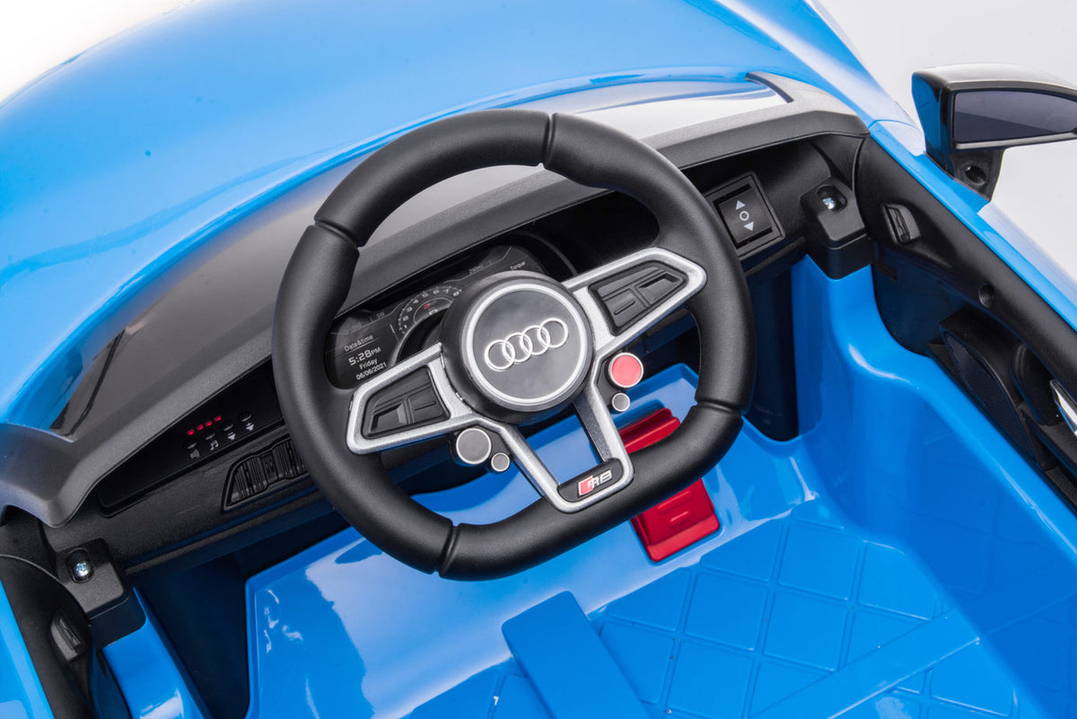 Kids Audi R8 12V Electric Ride On Car with Parental Remote | New Shape