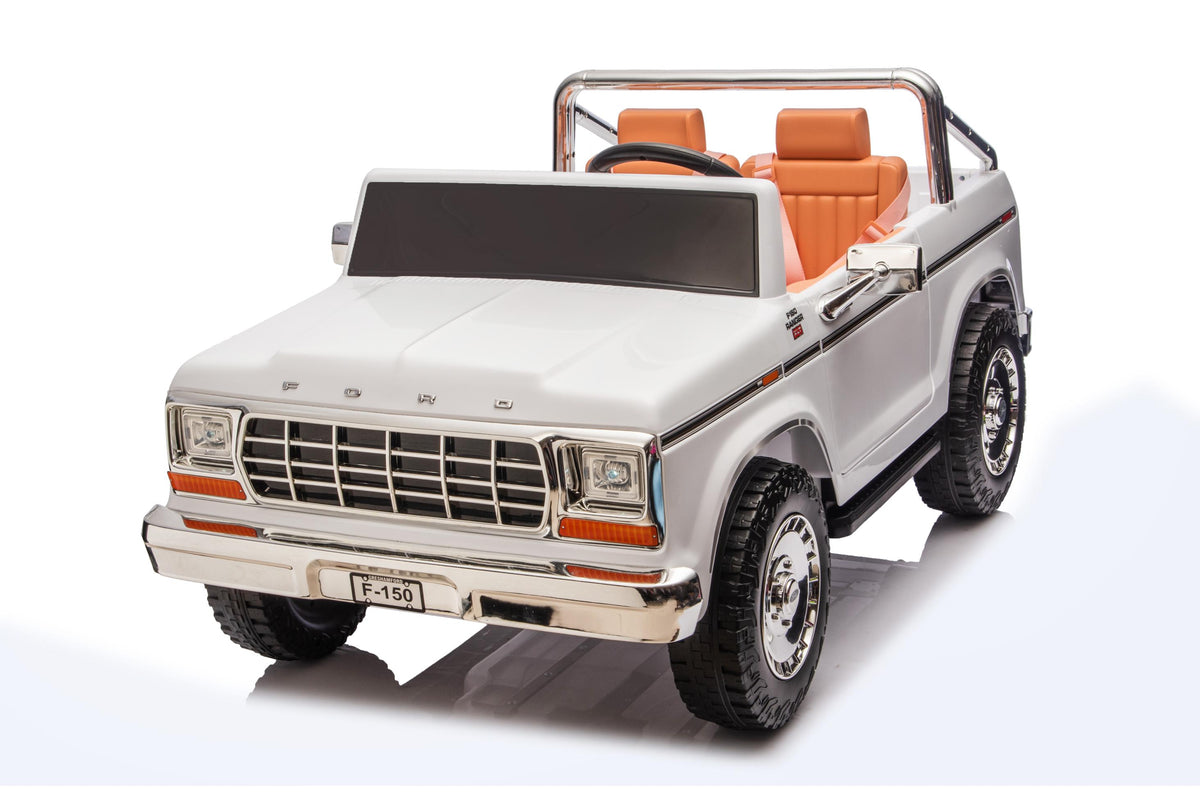 Ford F150 Classic Pickup Ride-On — 12V Electric Kids Truck with Remote Control