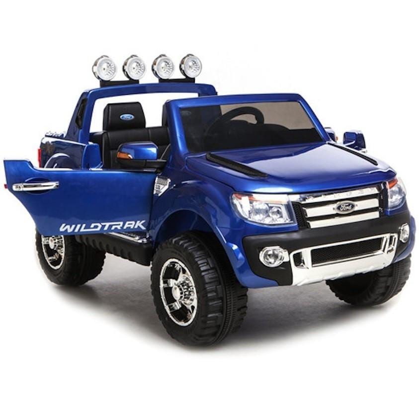 Blue 12v Licensed Ford Ranger Pickup Truck Ride on 2 seater-97
