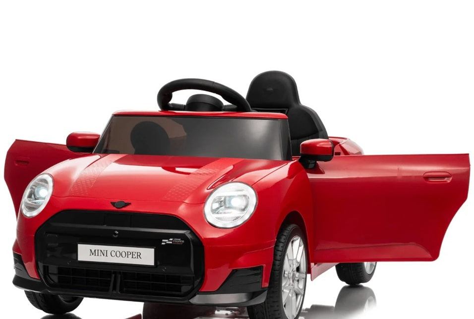 Officially Licensed Mini Cooper Kids Electric Ride On Car 12V with Parental Remote