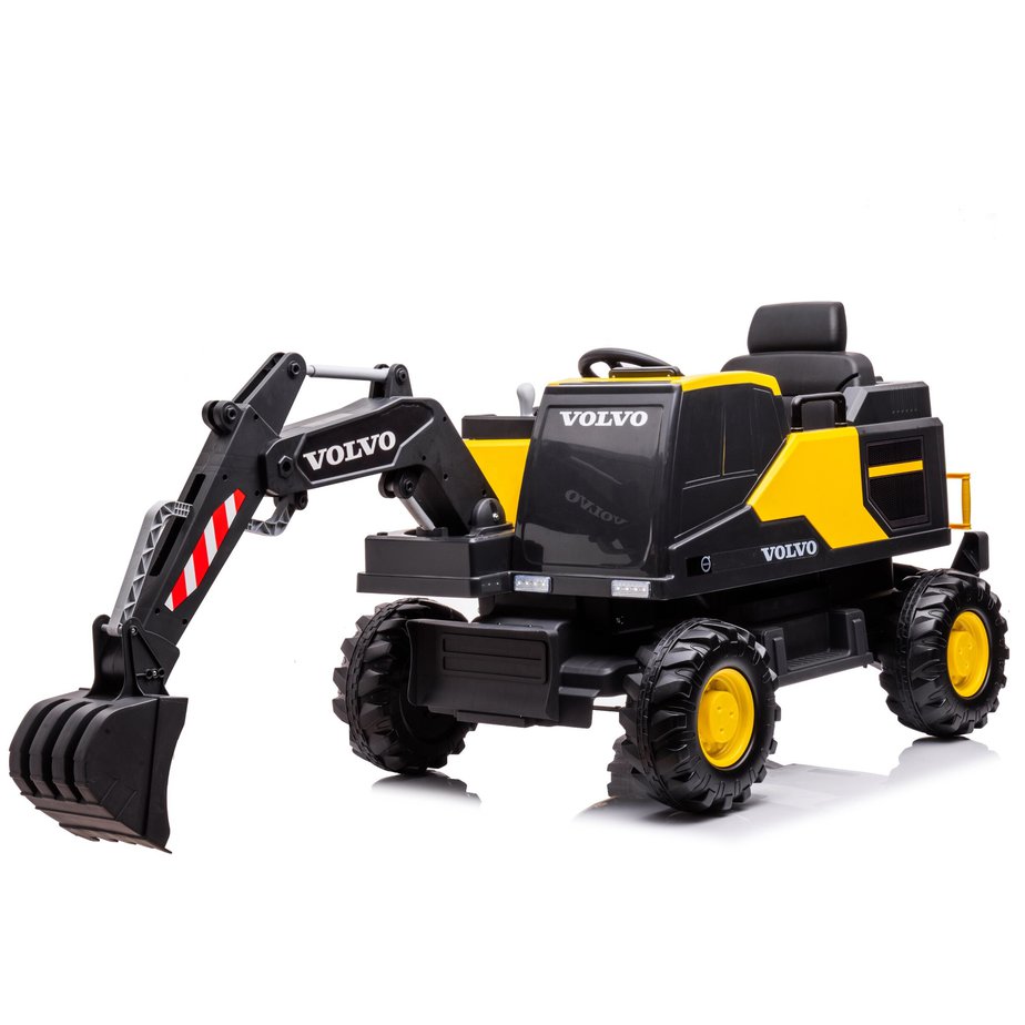 Volvo Kids Ride on Excavator 12V With Leather Seat and Parental Remote