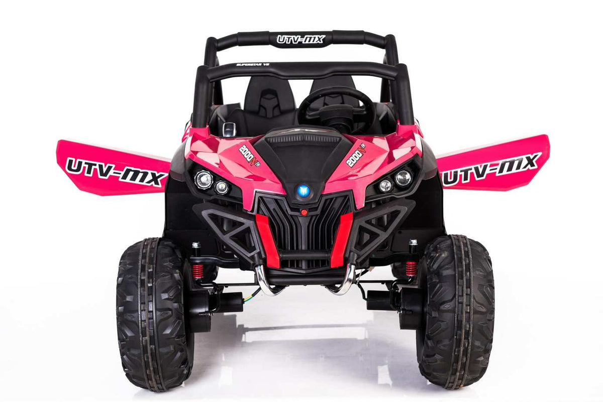 PINK 24v UTV Off Road Electric Ride on SUV