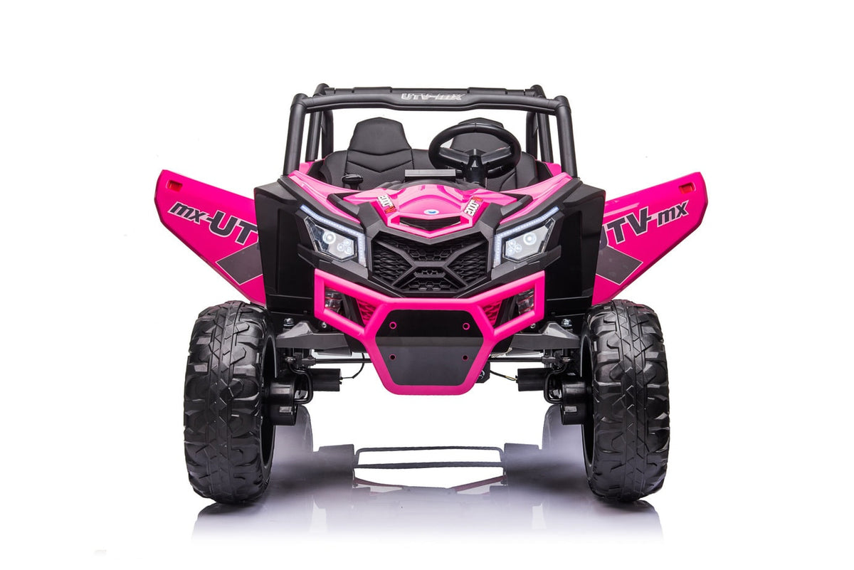 4 motor 24v Ride on Pink Electric Buggy