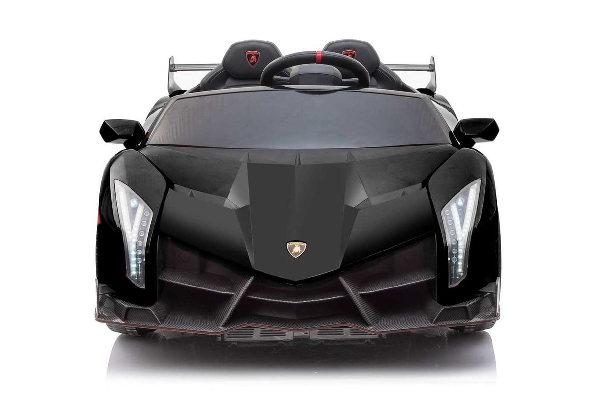 Kids Lamborghini Veneno 24V 2 Seater Electric Ride-On Car with Parental Remote Control