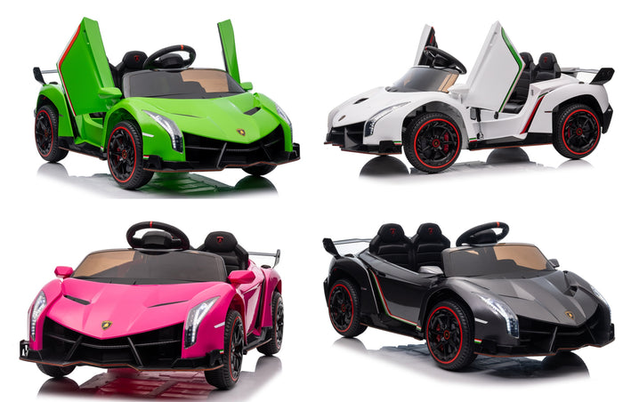 Kids Lamborghini Veneno 12v Ride on Electric Car with Remote