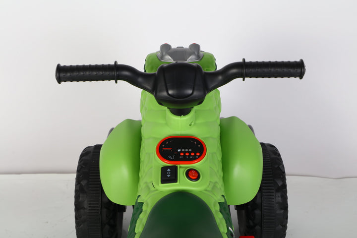 Dino Quad: Spiked Dinosaur Electric Quad for Kids