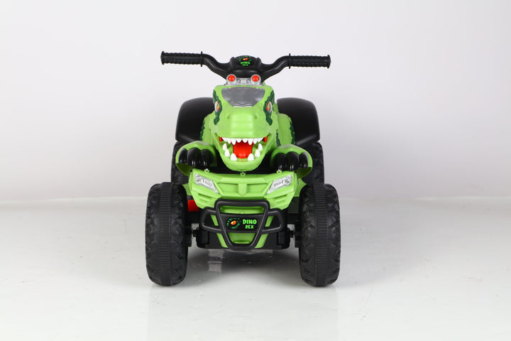 Rechargeable Kids Dino Quad: Long-Lasting Battery Jurassic ATV