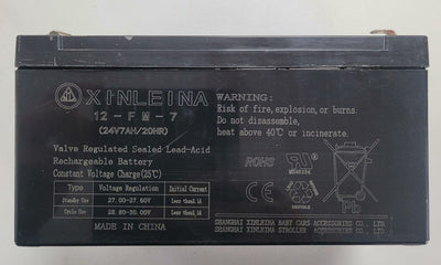 12 fm 7 battery