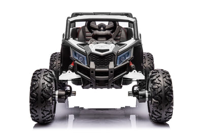 Can-Am 12V Bombardier Kids Ride-On Buggy With Leather Seat and Rubber Wheels