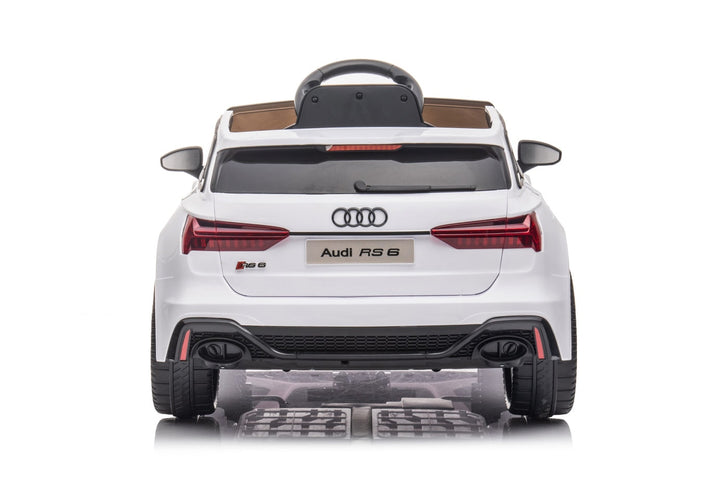 Blue Boys Audi electric ride on car