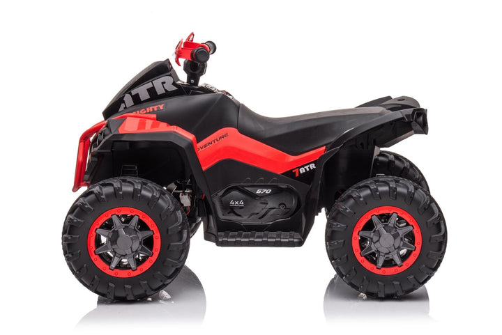 12v red electric quad bike for kids