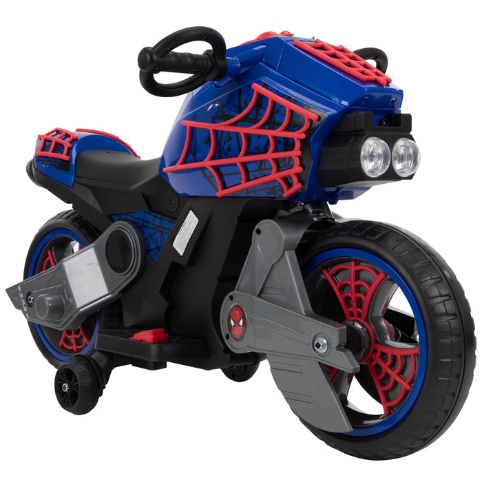 Official Marvel Spiderman Electric Motorbike - Kids Motorcycle