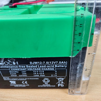 2 x 12v 7ah battery pack