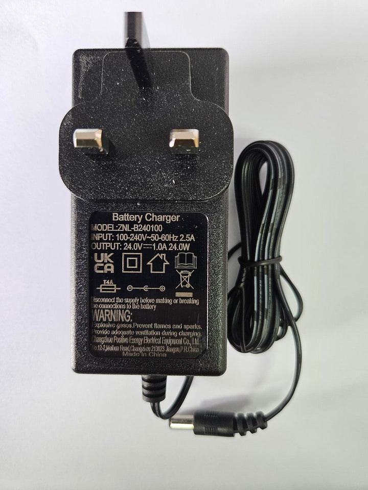 24v ride on car charger