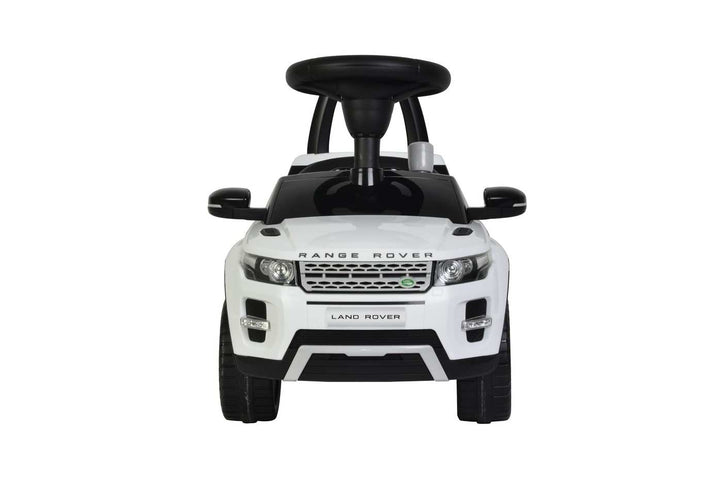 White Licensed Range Rover Evoque Foot to Floor Push Along Ride on