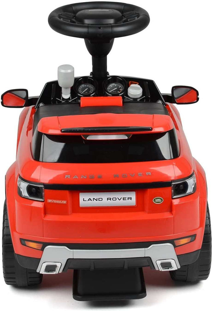 Red Licensed Range Rover Evoque Foot to Floor Push Along Ride on