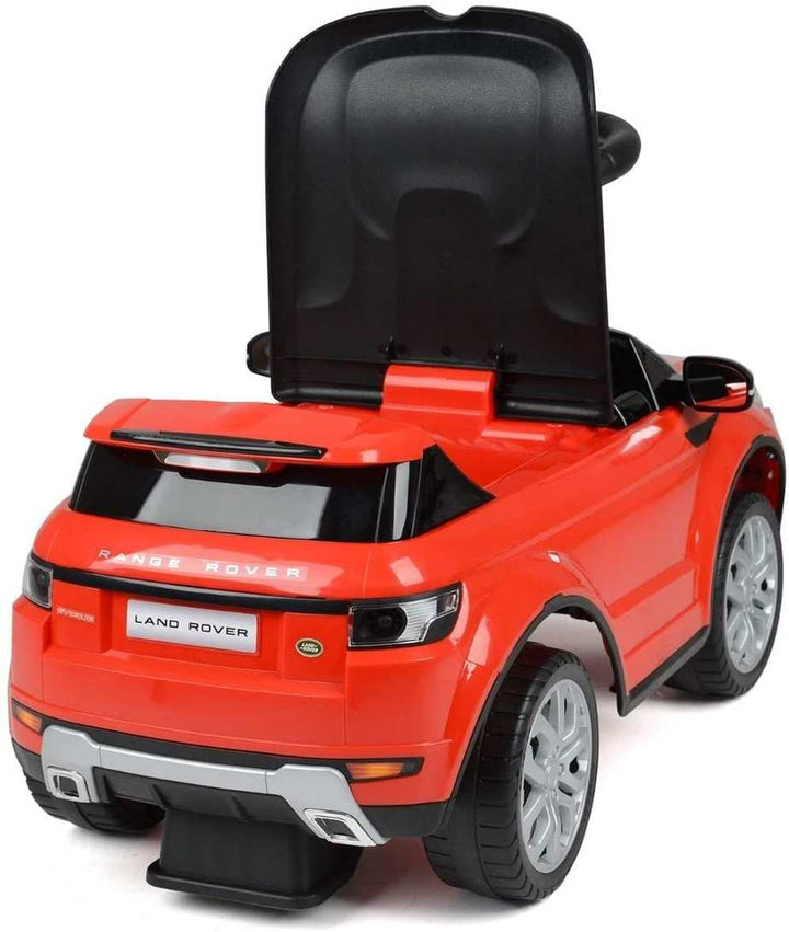 Red Licensed Range Rover Evoque Foot to Floor Push Along Ride on