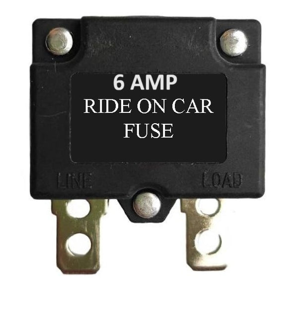 6 amp ride on car fuse